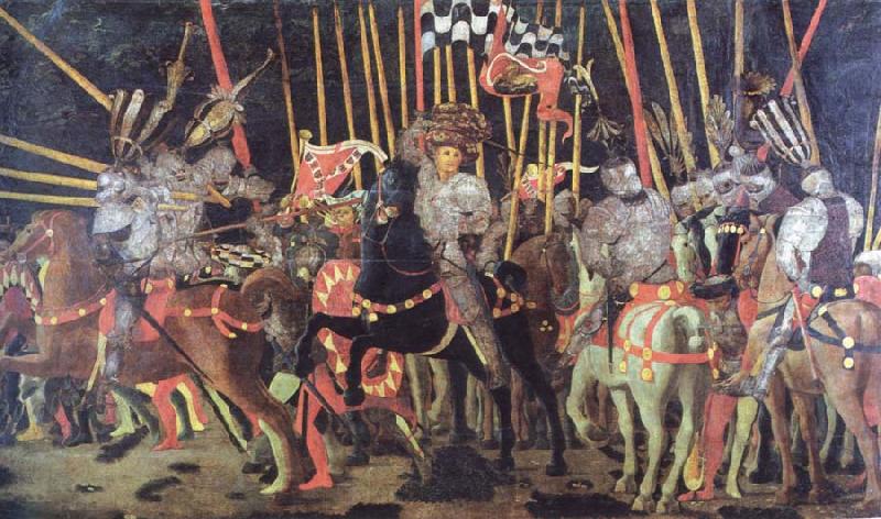 the battle of san romano, paolo uccello